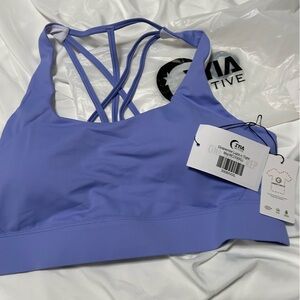 Zyia NWT Grapemist Strappy Bra XXXL